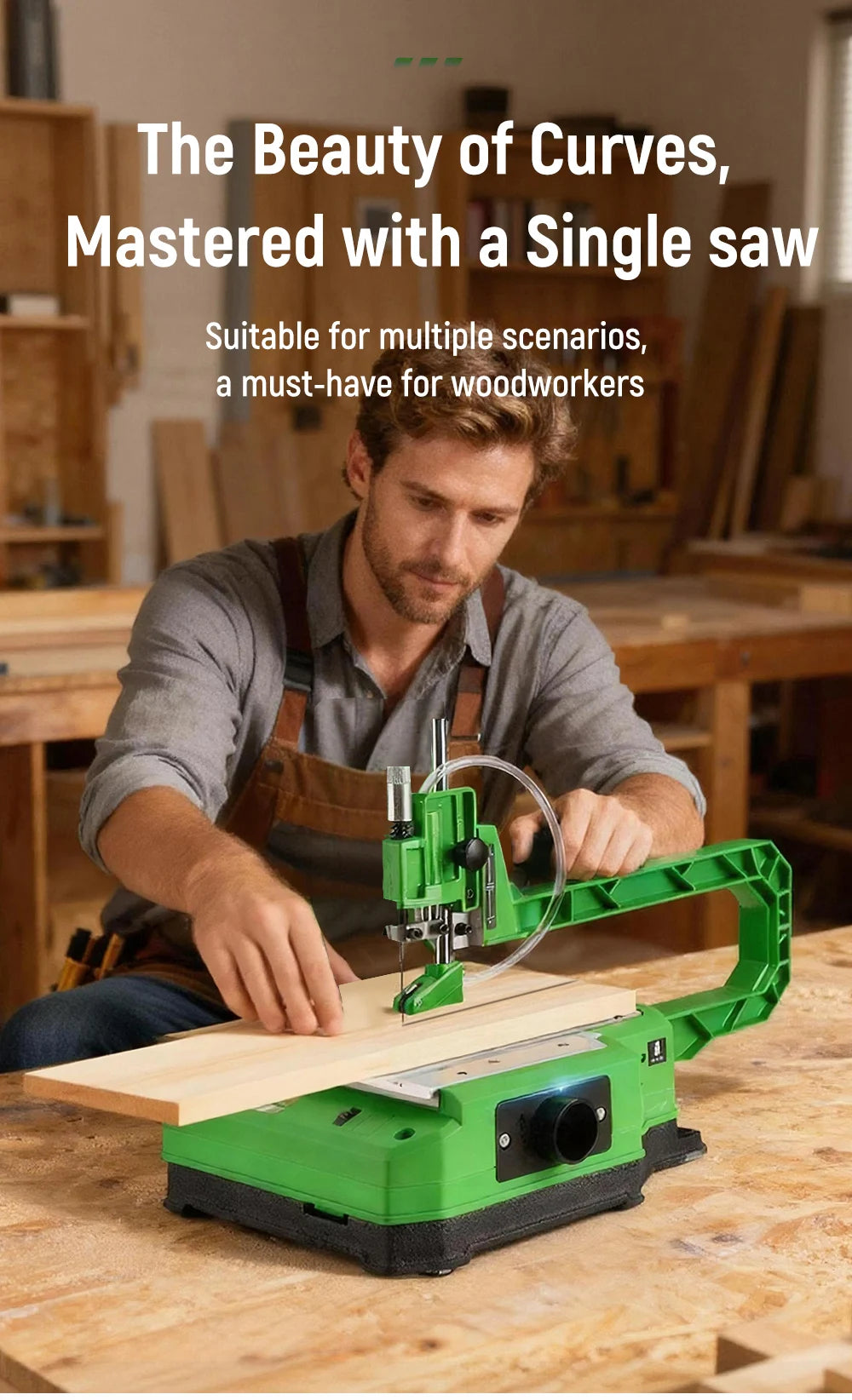 Desktop Curve Saw Desktop Scroll Saw for Precise Curve Cutting Table-mounted Curve Cutting Saw Jigsaw Table Saw Bench Curve Saw