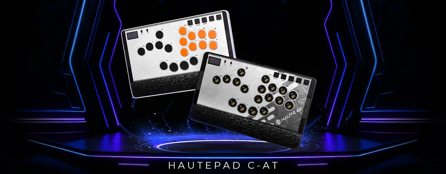 Haute42 X-Move Aluminium Alloy Hitbox Leverless Controller Stickless Fightstick For PC/PS4/PS5 Arcade Game Controller Joystick