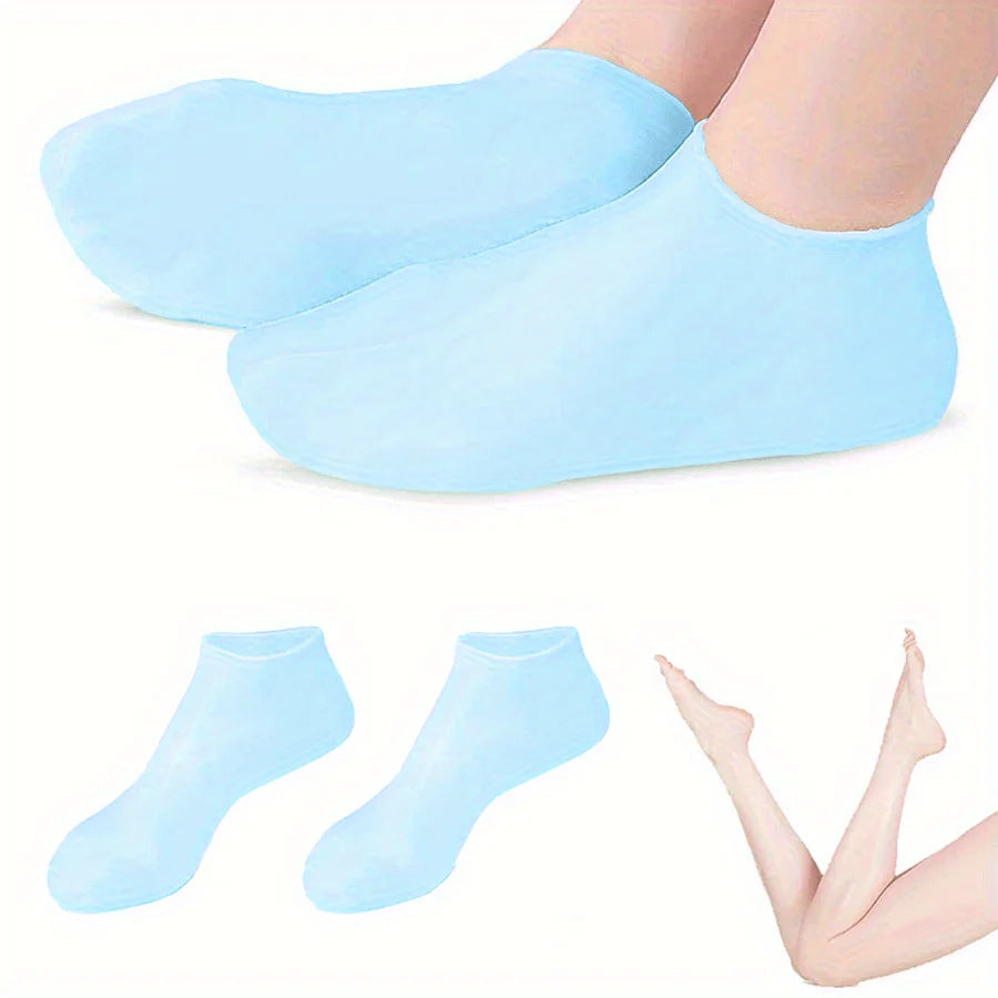 Moisturizing silicone foot socks for dry heels — view 7 of 17