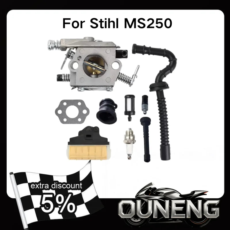Chainsaw Carburetor Replacement kit For Stihl MS210 MS230 MS250 021 023 025