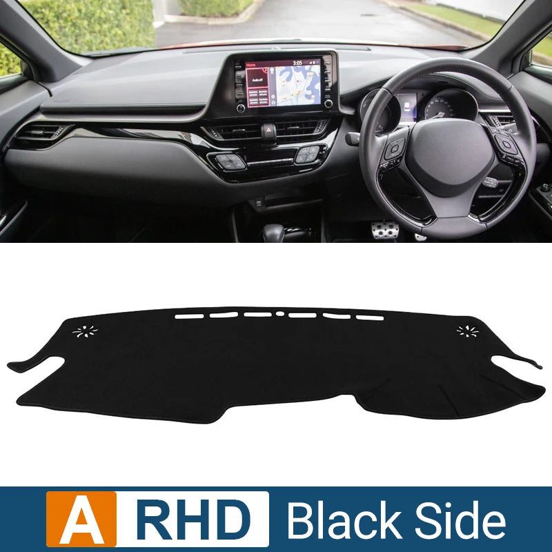 For Toyota CHR C-HR CH R 2016 2017 2018 2019 2020 2021 2022 2023 Car Dashboard Mat Sun Shade Non-Slip Pad Cover Accessories