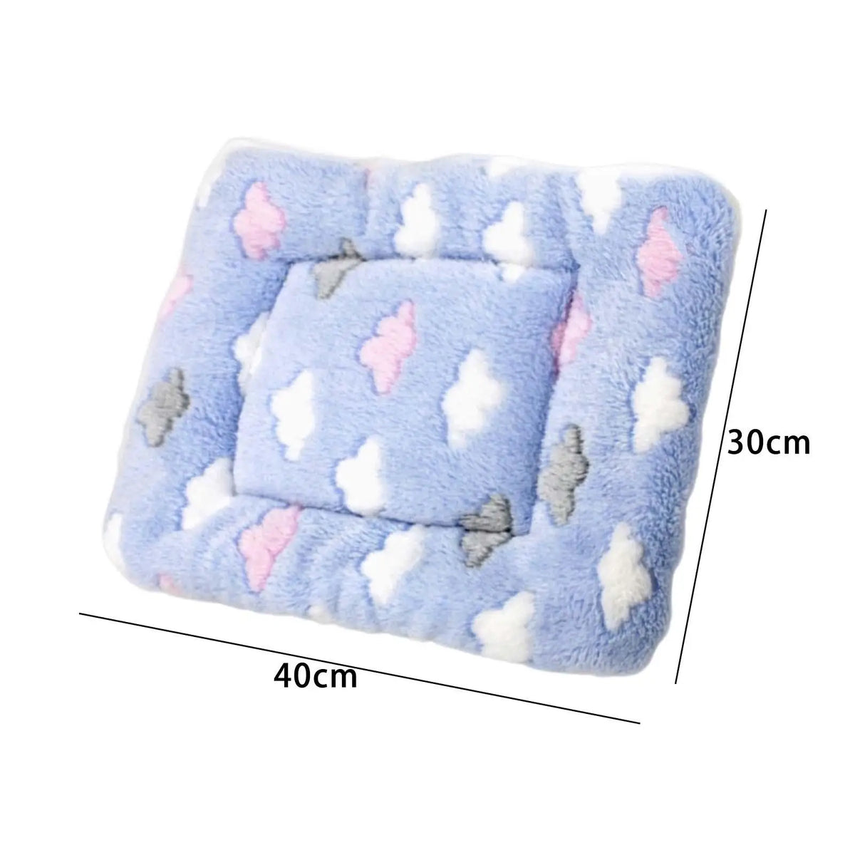 Heated Fleece Pet Bed Mat - Cat & Dog Blanket – photo 6