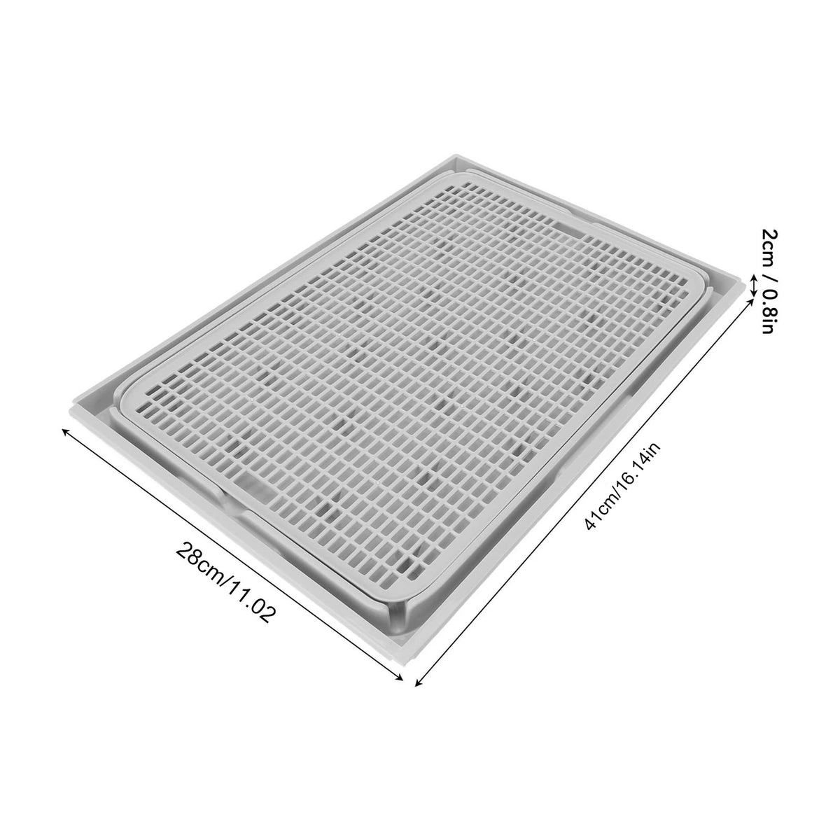 Spacious Cat Litter Mat - Washable Anti-Slip Litter Catcher – photo 4