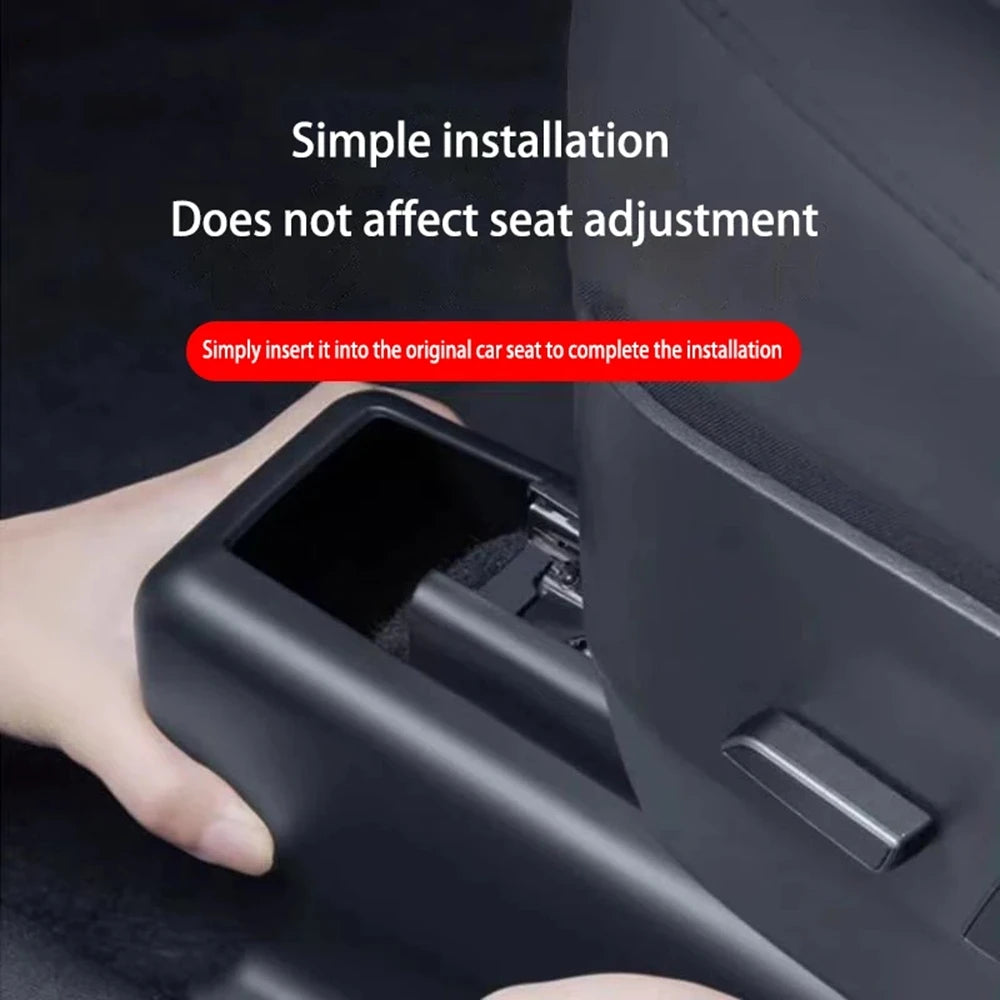 Underseat Original Flocking Anti-kick Protector Pad For Tesla Model Y Juniper 2026 2026 Under Seat Corner Guard Trim Accessories