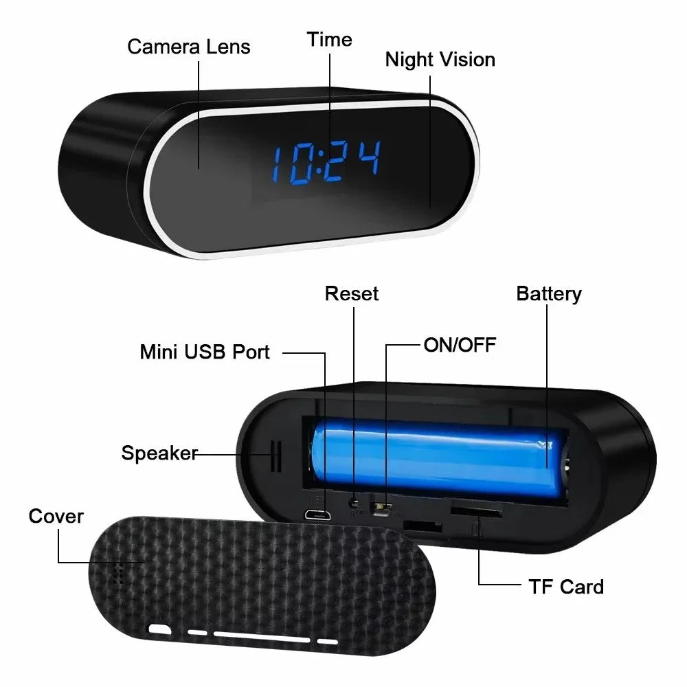 4K Mini WiFi Home Camera — Night Vision & Remote Viewing