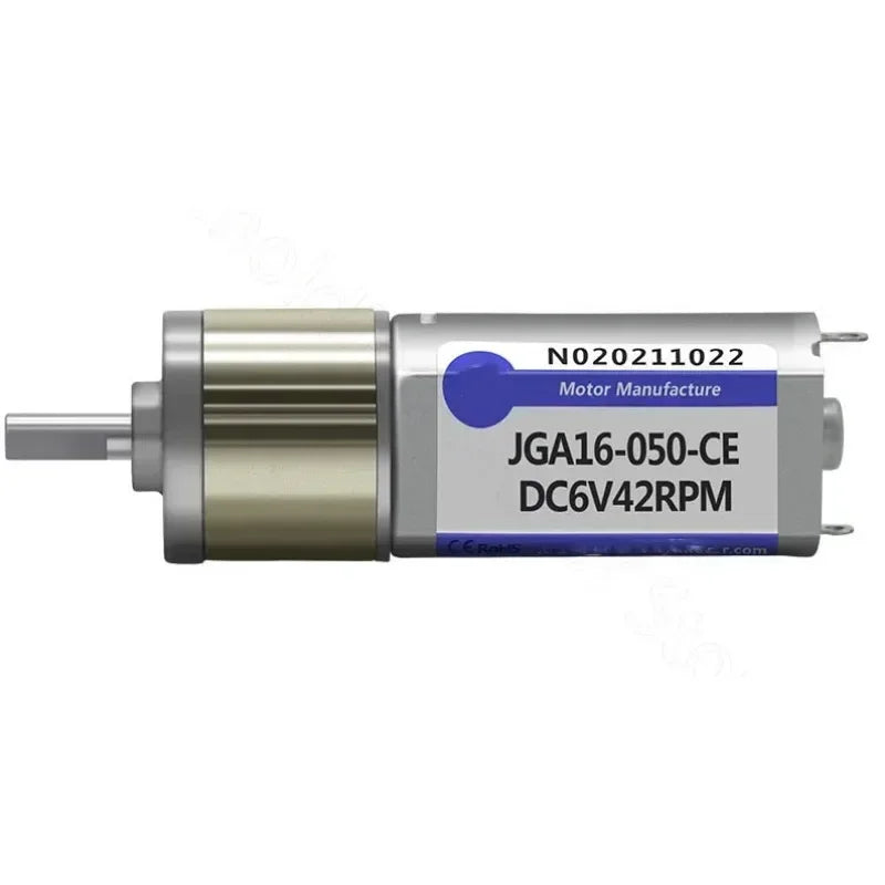 1PC DC 6V 12V Gear Motor 12-923RPM CW CCW Speed Reduction Gearbox Motor JGA16-050 Electric Engine DIY Accessories Car Boat Model