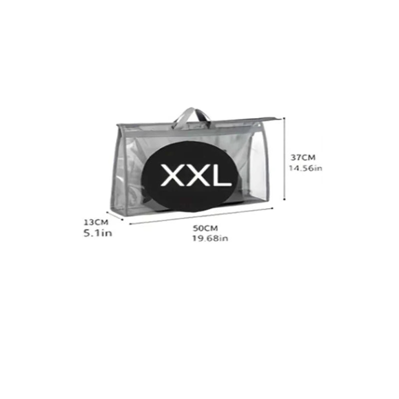 1Pcs Portable Handbag Dust Cover - Reusable Protective Storage Bag for Purses - Ideal for Travel and Wardrobe Organization