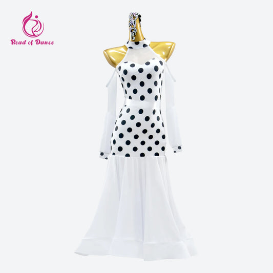 Girls waltz evening competition dress set