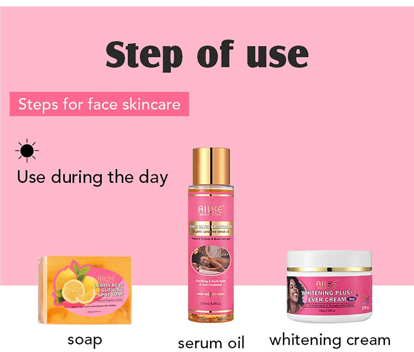 AILKE Women Skin Glowing Body Lotion, Moisturizing, Brightening, Nourishing, Smoothing Skin Cream, With Niacinamide