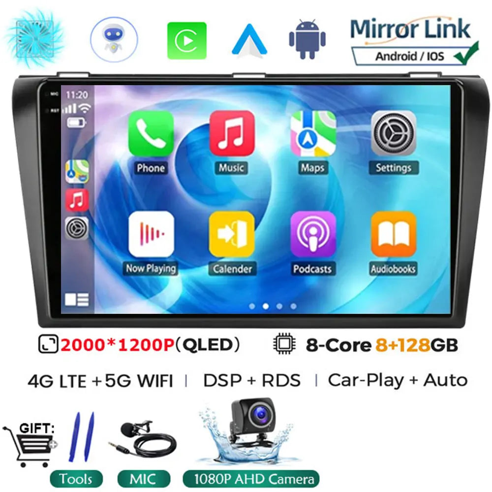 Android 16 Car Radio For Mazda 3 2026 2026 2026 2026 2026 2026 2din with BOSE Multimedia Player Carplay Stereo GPS Head Unit