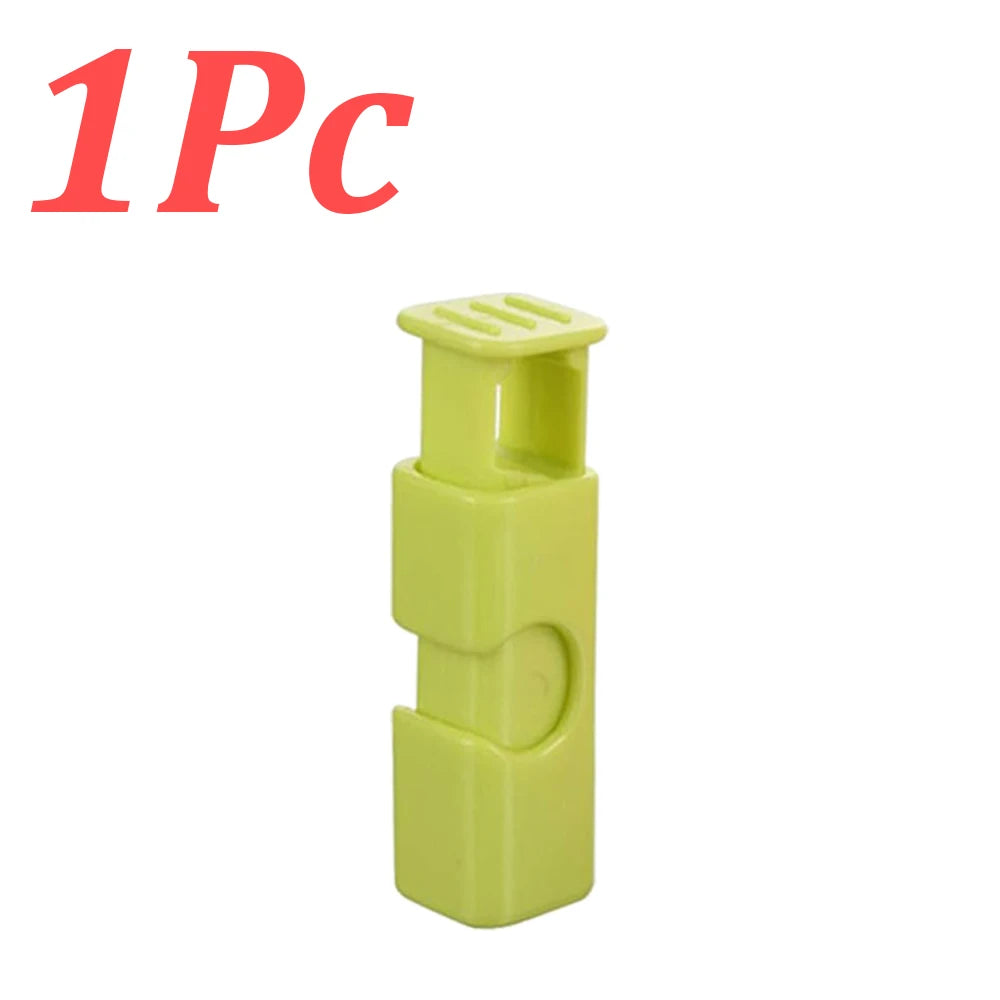 1-60Pcs Food Sealing Clips Squeeze Bread Bag Plastic Bag Sealing Clips Snack Bag Moisture-proof Fresh-keeping Clips Reusable