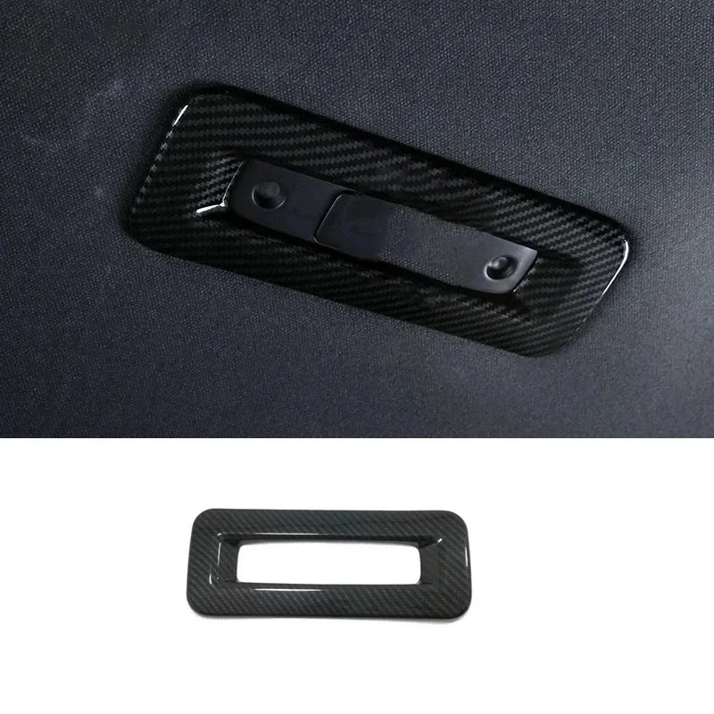 For Toyota C-HR AX10 CHR 2017-2023 Carbon Fiber Texture Window Switch Lift Panel Air Outlet Protective Cover Interior Accessorie