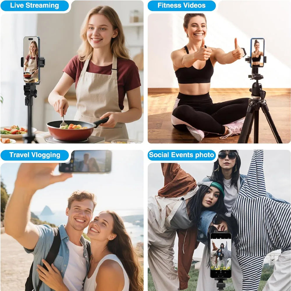Wireless Magnetic Selfie Screen for iPhone & Android Phones