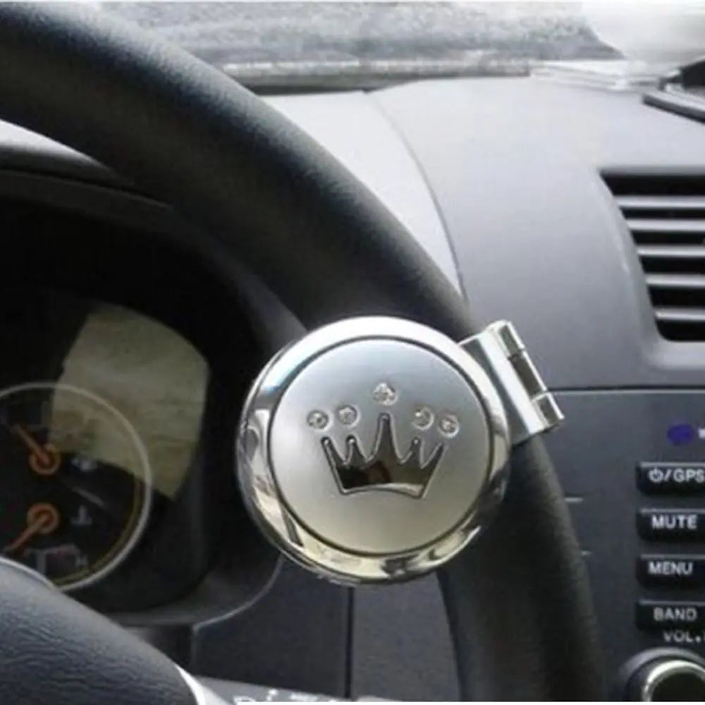 Steering Wheel Spinner Knob, 360° Rotation Anti-Slip Ball