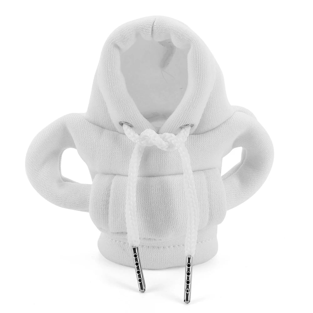 Hoodie Car Gear Shift Knob Cover Fashion Gearshift Handle Gear Lever Decorative Hoodie Sweatshirt Cover Auto Interior Accessorie