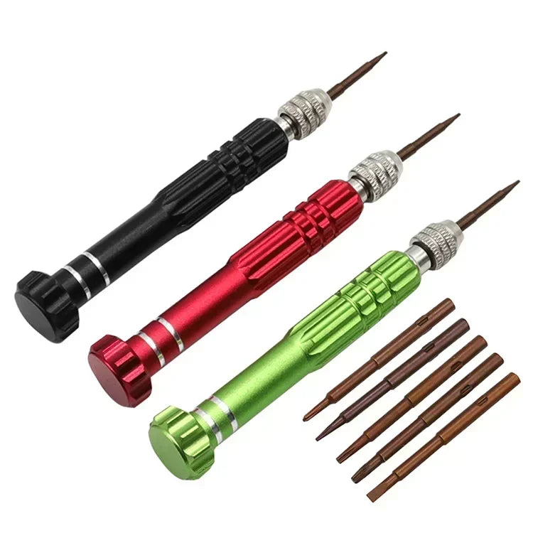 5 in 1 Multi-Function Screwdriver Set Mobile Phone Watch Glasses Disassembly Tool Notebook Watch Repair Tools Repair Accessory