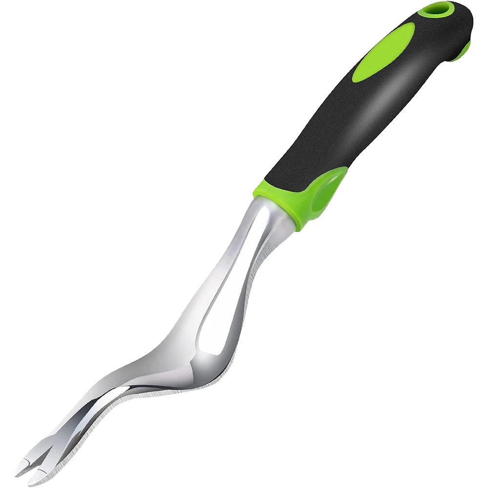 Hand Weeder & Weed Puller – Ergonomic Garden Digging Tool for Root Weed Removal & Transplanting