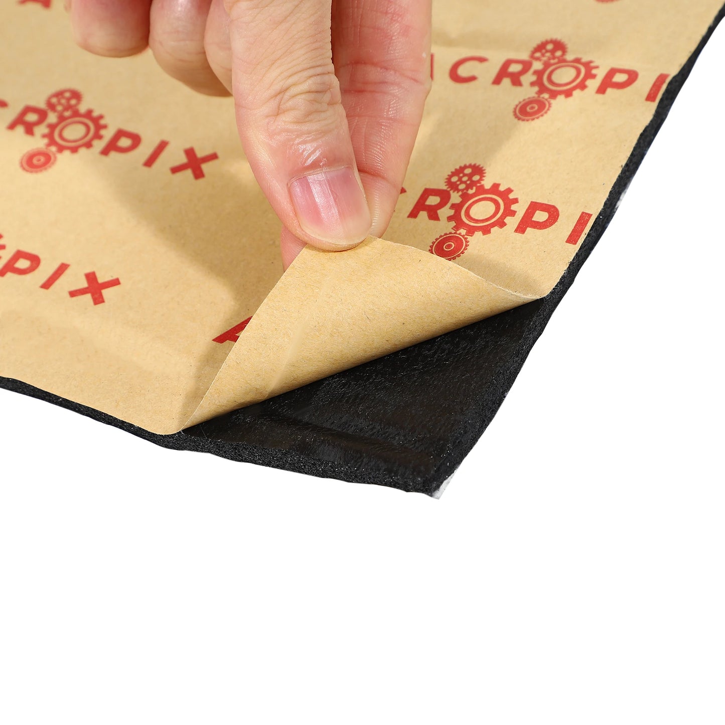 Uxcell Car Firewall Heat Sound Deadener Insulation Mat Aluminium Coating Cotton Self-adhesive Noise Insulation 5mm 10mm