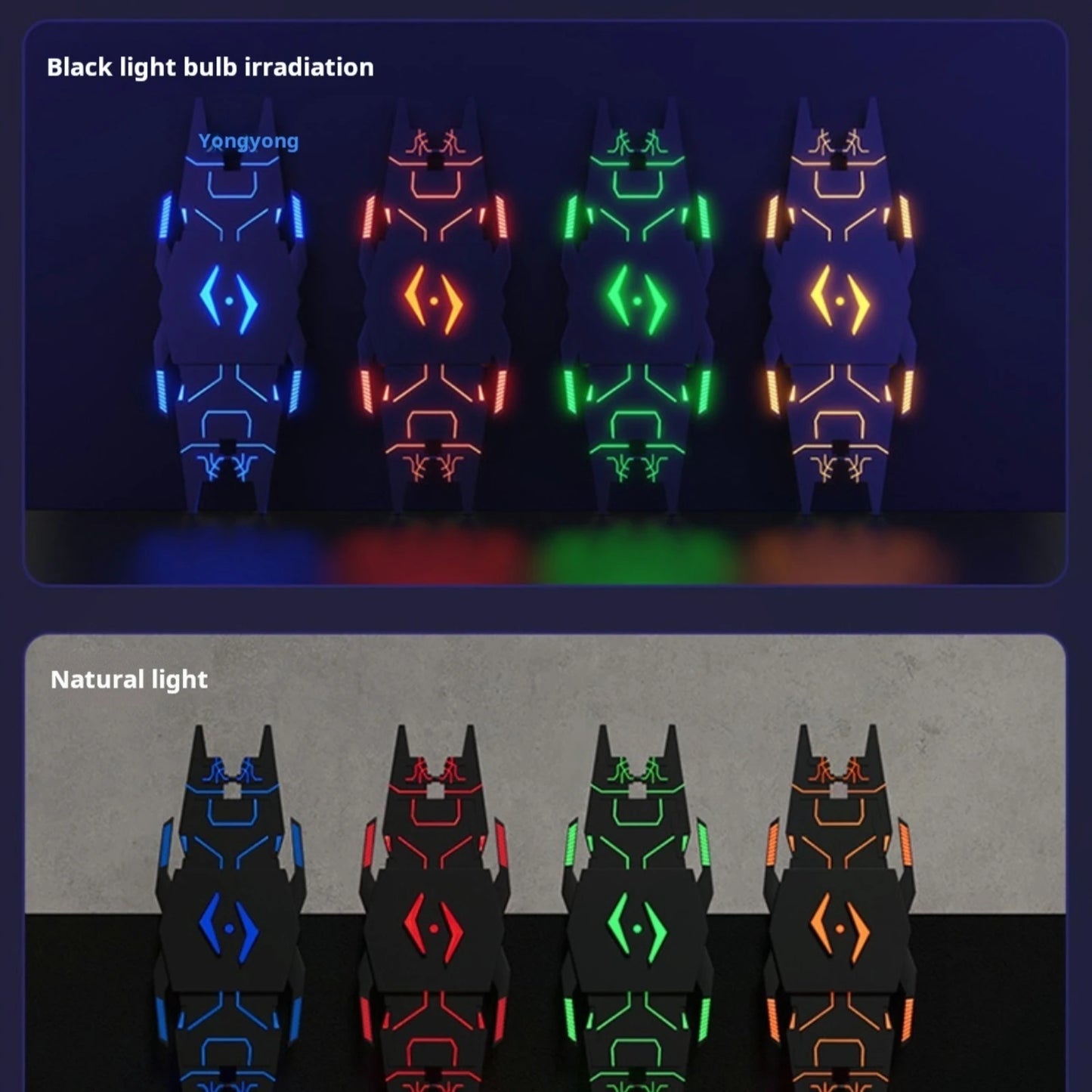 Stedi MP-20~29 40g Water-based Fluorescent Panel Liner Paint for Gundam Model Building Fluorescent Ink Panel Line Accent Color