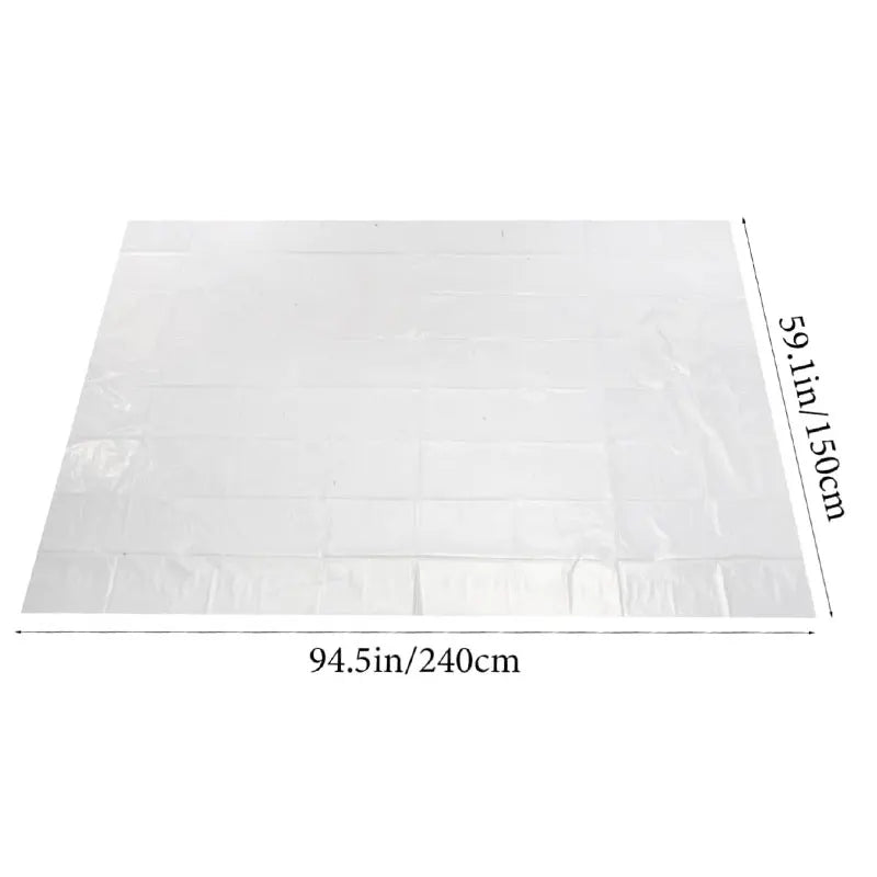 Thickened Mattress Packing Bag for Moving Durable Practical Bed Storage Bag Transparent Pe Plastic Reusable Furniture Dust Cover