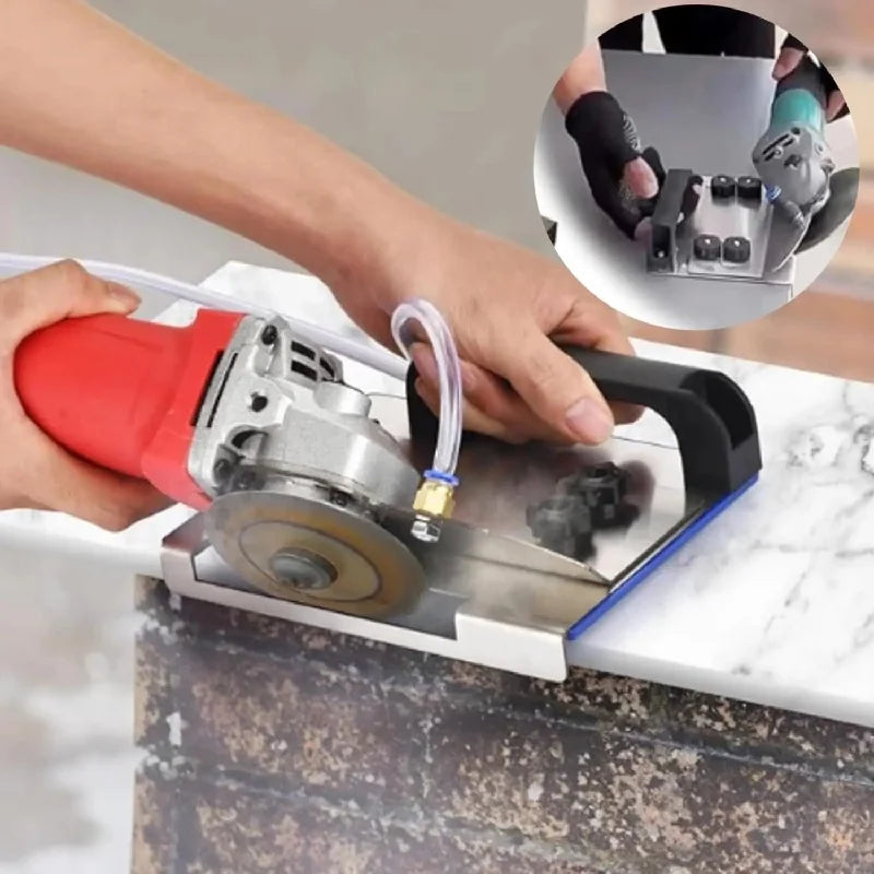 Universal 100 Type Angle Grinder Stand for Tile 45°Chamfer Cutting,Special Precision Cutting Bracket.Tile Chamfer Fixed Holder