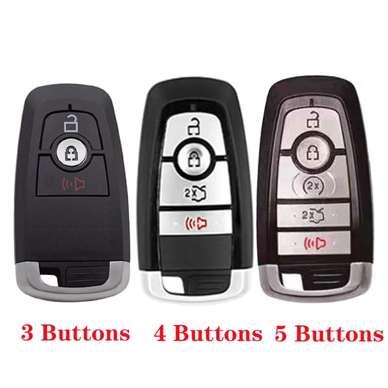 Silicone Remote Key Fob Case Cover for Ford F-150 / Raptor & More