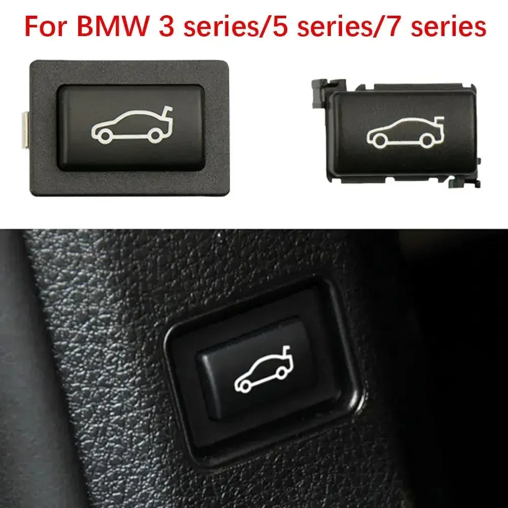 Tailgate Rear Trunk Switch Button Cover for BMW 1 2 3 4 5 6 7 X1 X3 Z4 Series E81 E82 F22 F23 E90 F30 F32 E60 F10 F11 F01 E84 F2