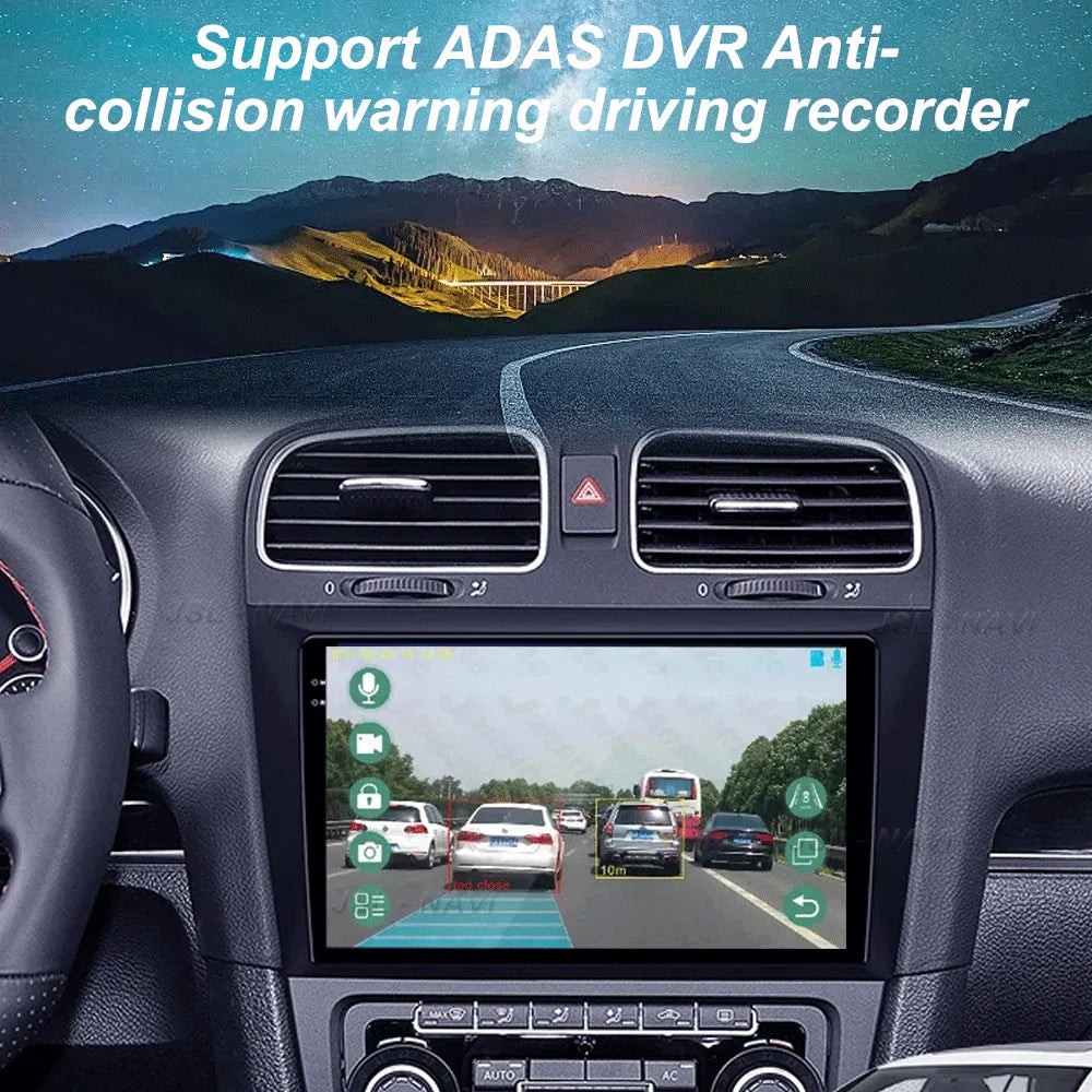Car Stereo with Apple CarPlay & Android Auto, Compatible with VW Golf 6 MK6 & GTI