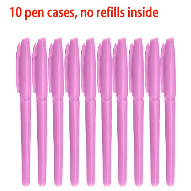 0.8mm 100 Colors Ballpoint Pen Fluorescent Refills Color Flash Pen Smooth Ink Painting Graffiti Pens Student Stationery 04116