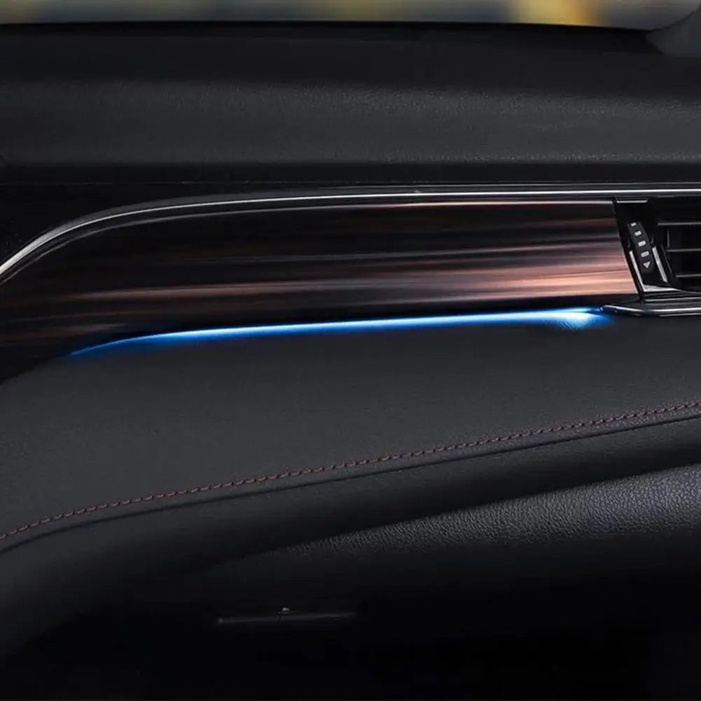 Car Interior LED Center Console Ambient Lights Decorative Lights Auto Atmosphere Light Lamp Tools For Toyota Camry 18-21