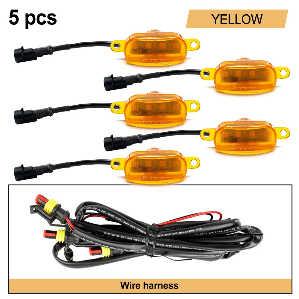 Front Grille Marker LED Light Kit for Ford F-150 2004–2019 (Waterproof)