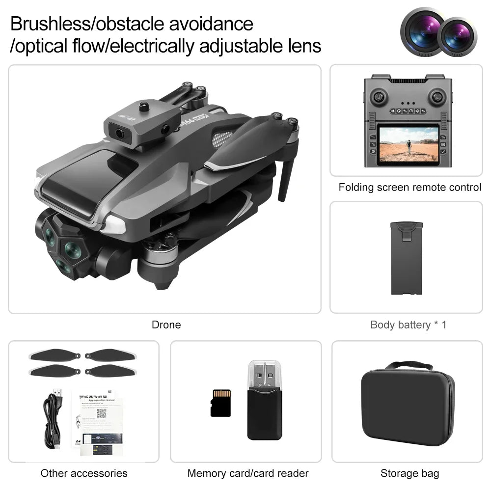 M66 Foldable Drone with 8K Camera and 25 Min Flight Time