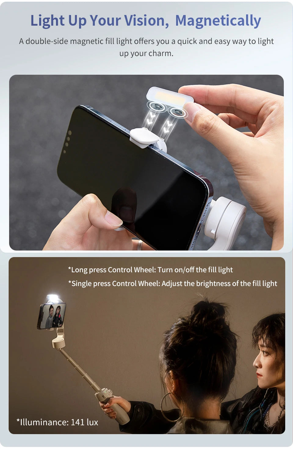 ZHIYUN Smooth Q4 3-Axis Smartphone Gimbal Stabilizer – For iPhone, Samsung, Huawei & Xiaomi