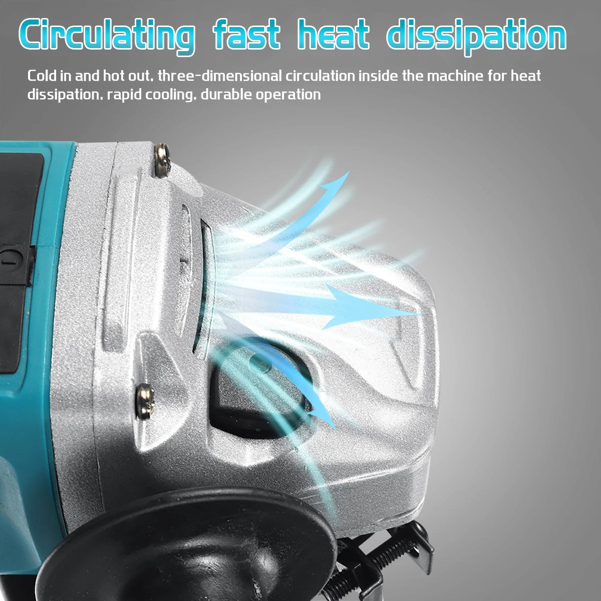 125mm Grinder Power Tool Polishing Cutting Machine For Makita 18V Battery Brushless Angle Grinder Cordless Electric Angle