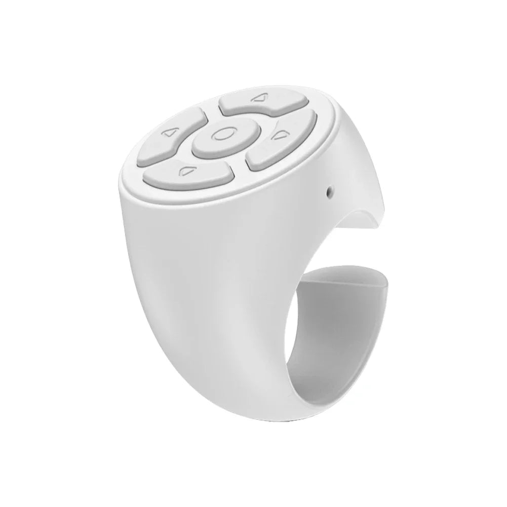 Bluetooth Selfie Remote Control for Mobile Phone App Page Turner Bluetooth Scrolling Camera Video for Tik Tok E-book