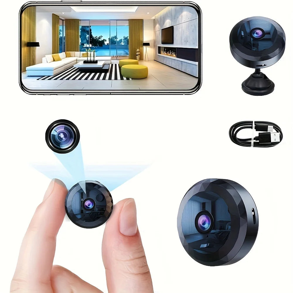 Mini WiFi Security Camera — 1080P Wireless Night Vision Monitor