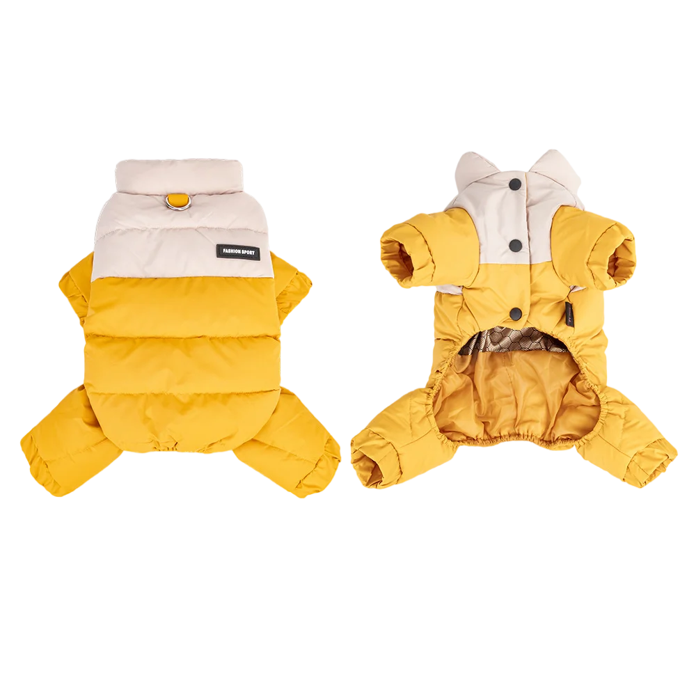 Four-Leg Dog Snowsuit - Warm Winter Jumpsuit for Small Dogs - photo 9