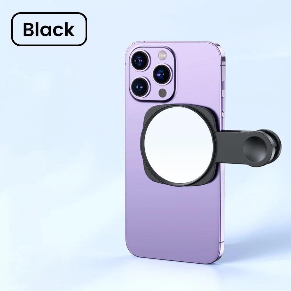 Smartphone Camera Lens Selfie Mirror Clip Kit for IPhone Samsung Smartphone Live Streaming Photo Video Selfie Vlog Accessories