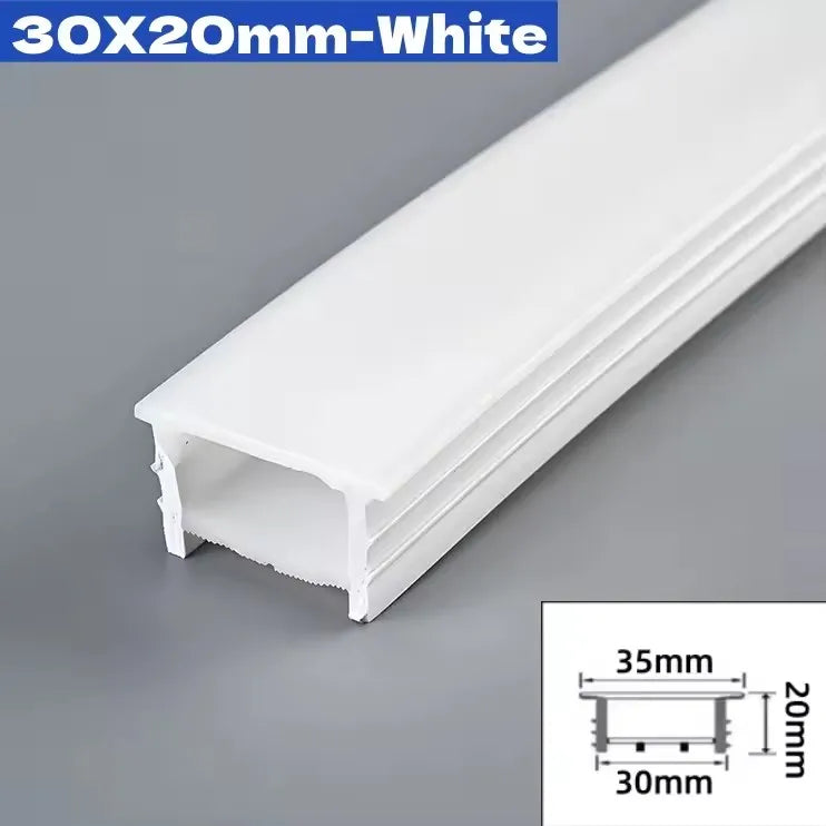 Flexible LED Neon Rope Diffuser Channel — WS2812B Compatible