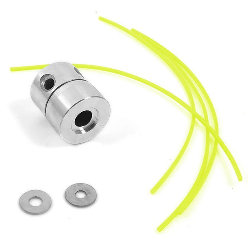 Universal Aluminum Trimmer Head with 4 Trimmer Lines – For Brush Cutter & Grass Trimmer
