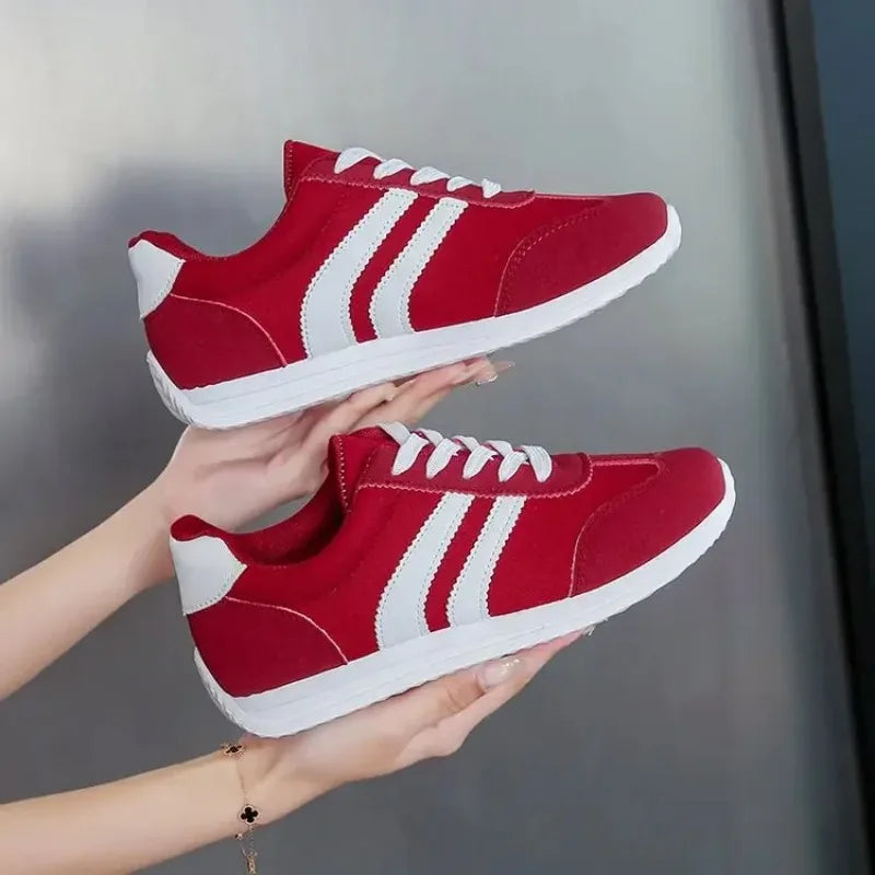 Slip-On Running Sneakers for Women — Soft-Sole Versatile Casual Shoes