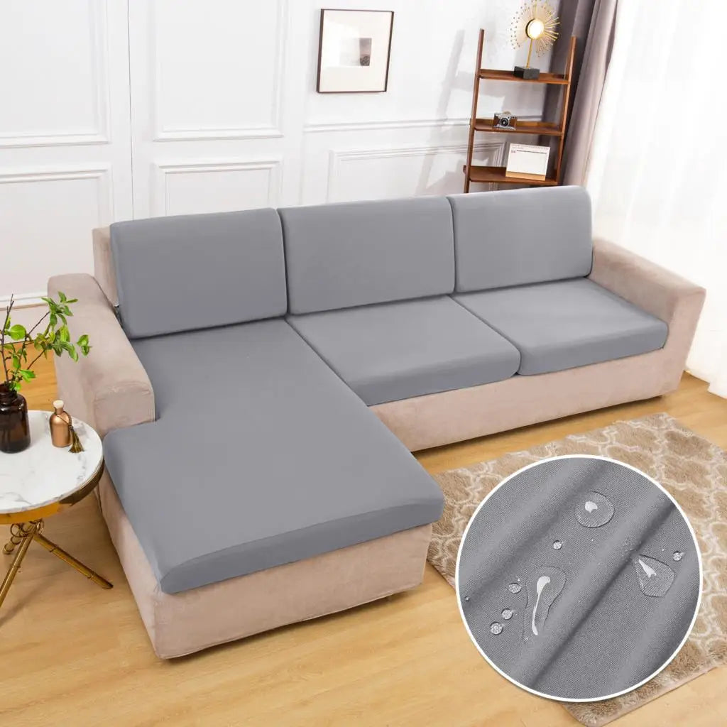 100% Waterproof Sofa Cushion Cover Elastic Protector Sofa Covers Pets Kids For Home Cheap Sofas Slipcover Case With Random