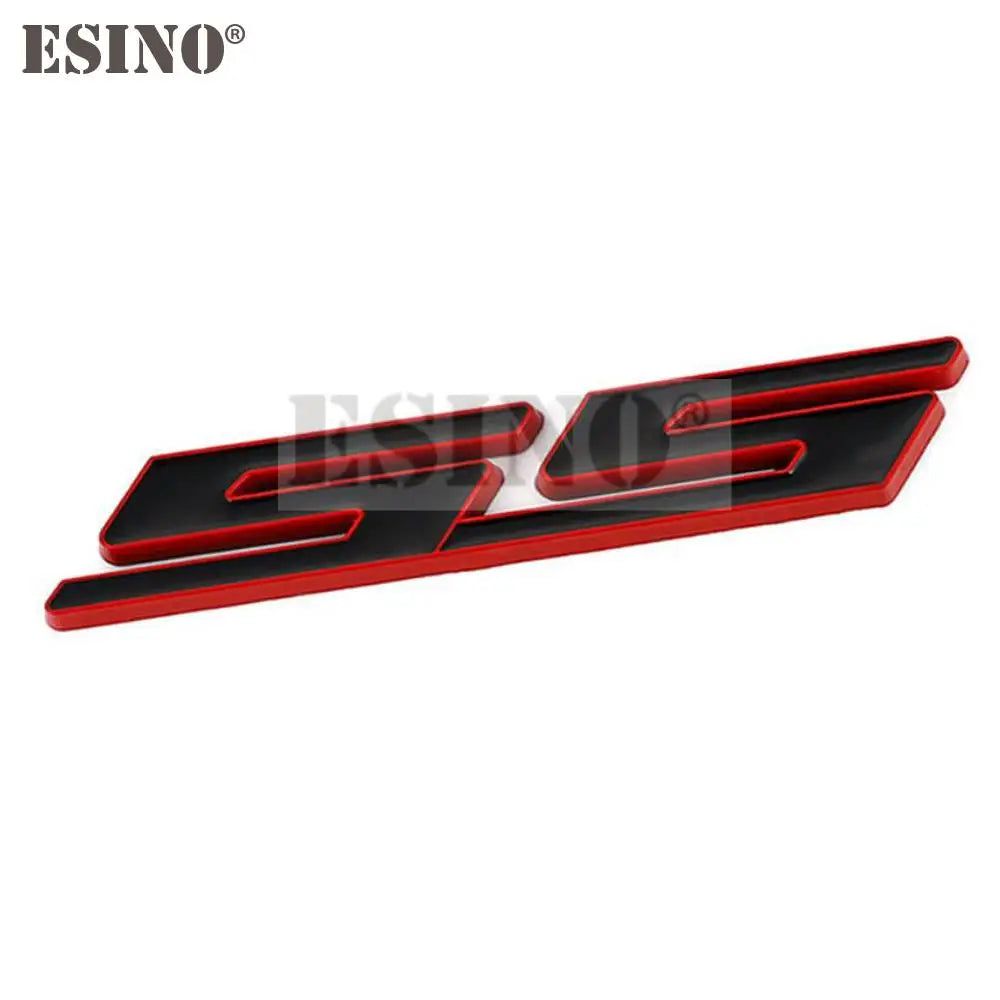 New Car Styling 3D Metal Chrome Zinc Alloy Emblem Car Body SS Front Grill Badge Sticker Decal for Chevrolet SS Camaro SS