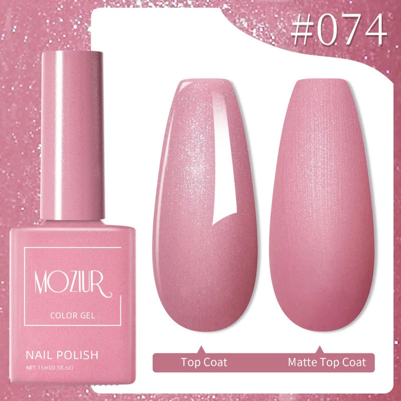 Colorful Hot Sale Uv Gel Nail Polish Set Soak Off Gel Nail Polish 15ml Professional Nail Gel Polishes