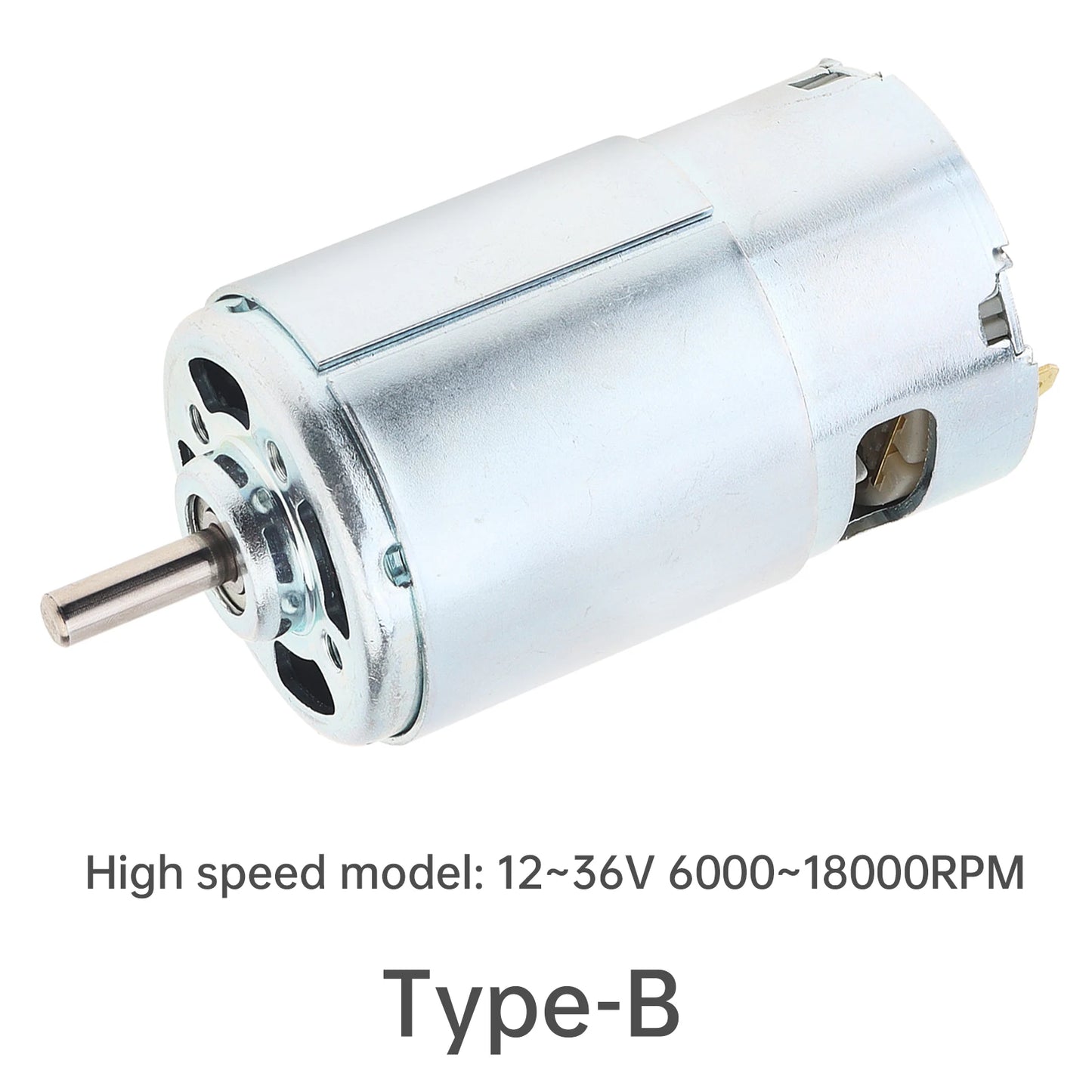 997 DC Motor 12V-36V 3000-18000RPM Large Torque Micro Motor Double Ball Bearing for DIY Power Tool Toys Drill Saw Grinder Lathe