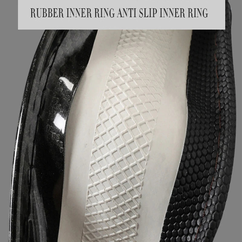 Car Truck PU Leather Embossed Steering Wheel Cover Steering-Wheel For Auto Diameters 36 38 40 42 45 47 50CM 7 Sizes to Choose