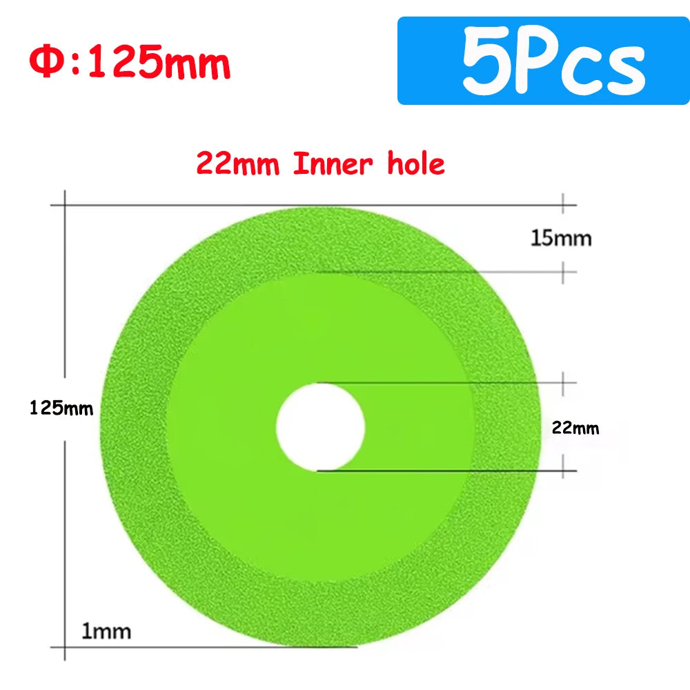 Diamond Glass Cutting Disc — 100/115/125mm Ultra-Thin Tile Blade