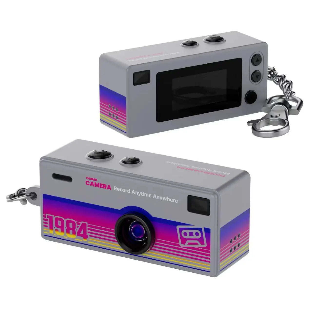 Magecam Retro Keychain Camera — 1080P Mini Digital Camcorder