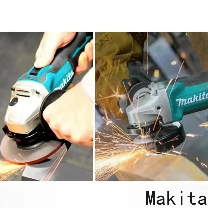 Original Makita DGA404 18V Brushless Electric Angle Grinder Cordless Grinder Metal Wood Grinding Polishing Cutting Power Tool