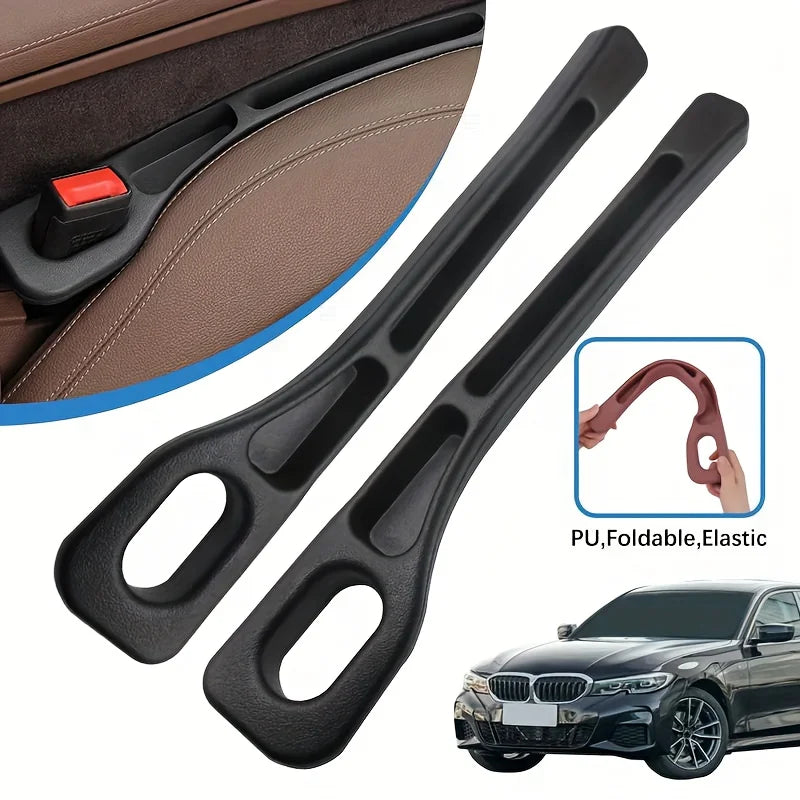 2pc car seat gap filler organizer waterproof car seat gap plug strip